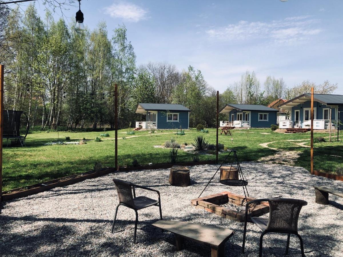 Domek Caloroczny Na Wylacznosc Niebieska Osada Nad Gorskim Potokiem Stary Waliszow Экстерьер фото